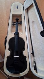 4/4 viool met strijkstok en koffer., Viool, Ophalen of Verzenden, Zo goed als nieuw, 4/4-viool