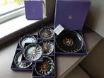 Rogaška 7-delig uniek servies, bladgoud inleg + certificaten, Ophalen