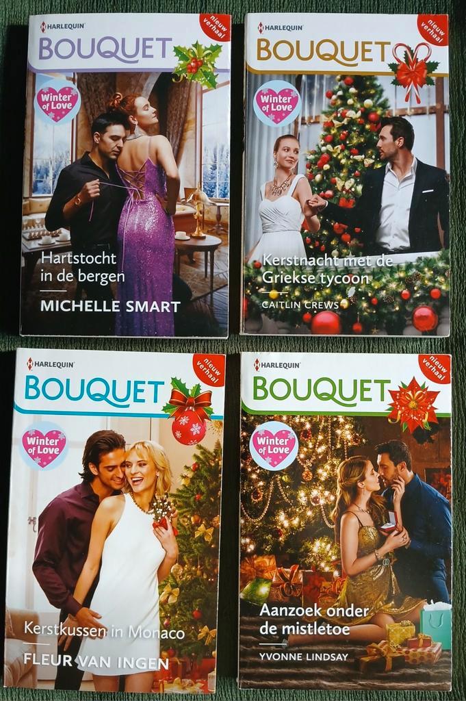 HARLEQUIN BOUQUET KERST ROMANS, Boeken, Romans, Zo goed als nieuw, Nederland, Ophalen of Verzenden