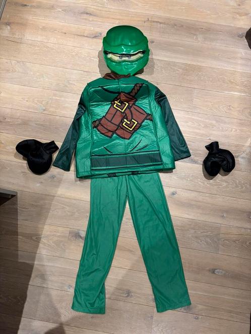 Lego verkleed kostuum maat 7/8, Kinderen en Baby's, Carnavalskleding en Verkleedspullen, Zo goed als nieuw, Jongen of Meisje, Ophalen of Verzenden