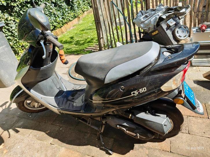 Turbho CS-50. Zwart. Snorscooter. 3357km., Fietsen en Brommers, Snorfietsen en Snorscooters, Gebruikt, Overige merken, Ophalen of Verzenden