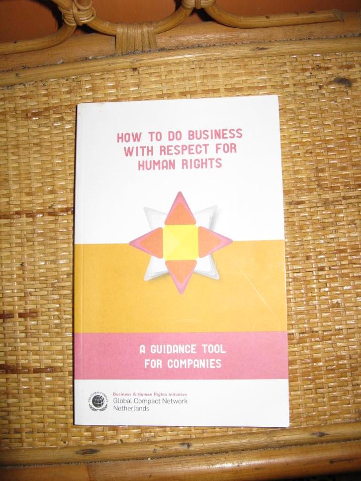 How to do Business with Respect for Human Rights, Boeken, Economie, Management en Marketing, Gelezen, Economie en Marketing, Ophalen of Verzenden