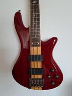Schecter elite-4 bas + Fender rumble100 versterker, Ophalen, Zo goed als nieuw
