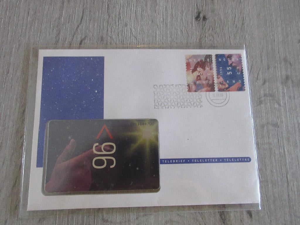 Telebrief 1996 met Telefoonkaart, Verzamelen, Telefoonkaarten, Ophalen of Verzenden