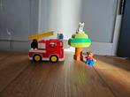 Duplo brandweerauto, Ophalen of Verzenden, Zo goed als nieuw