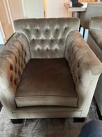 DMF Luxe fauteuil in goede staat, Ophalen of Verzenden, Zo goed als nieuw, Hout, 75 tot 100 cm