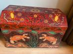 Originele Aboriginal handgemaakte houten kist, Antiek en Kunst, Ophalen of Verzenden