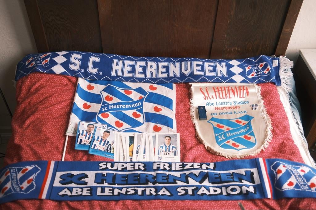 Verzameling S.C. Heerenveen, Ophalen of Verzenden, Gebruikt, Buitenlandse clubs, Vaantje of Sjaal