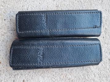 Fryso beugelriemhoesjes zwart leer.  beschikbaar voor biedingen