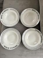 4 Gusta Diepe Borden - Pasta Borden, Huis en Inrichting, Keuken | Servies, Ophalen, Gebruikt, Keramiek, Bord(en)
