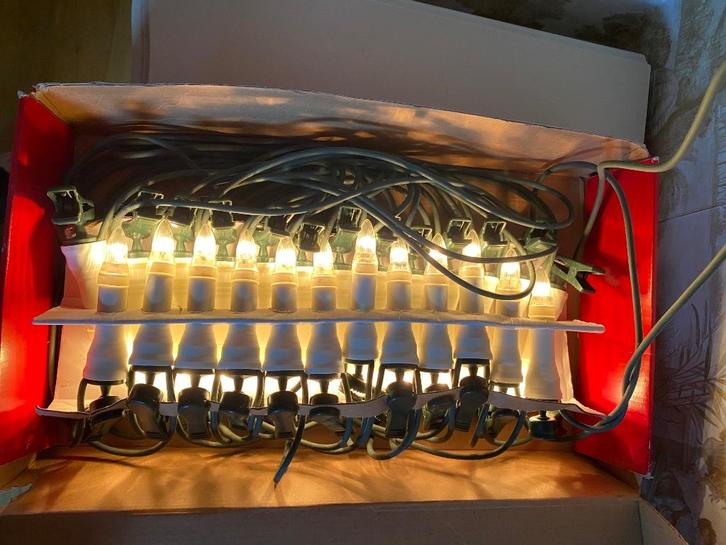 Grote partij klassieke kerstverlichting, Diversen, Kerst, Gebruikt, Ophalen