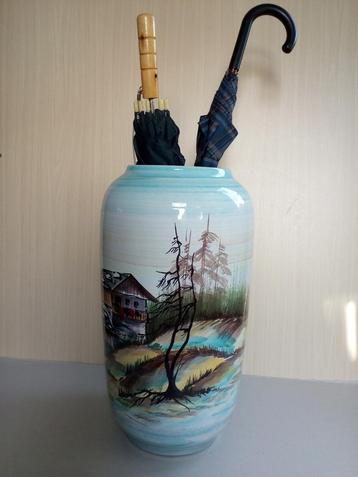  Vloervaas / paraplubak. Vintage.Jaren 50/60.Decoratie. beschikbaar voor biedingen