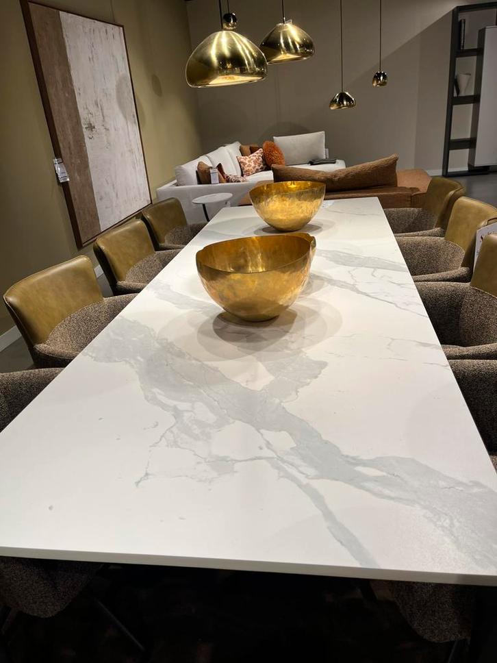 Metaform Yenthle, Huis en Inrichting, Tafels | Eettafels, Zo goed als nieuw, 100 tot 150 cm, 200 cm of meer, Vijf personen of meer
