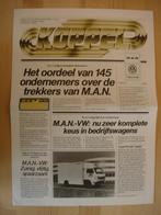 MAN Diesel / Volkswagen Krant Magazine 1983 VW, Boeken, Auto's | Folders en Tijdschriften, Ophalen, MAN Diesel, Zo goed als nieuw