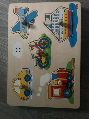 Goki puzzel voertuigen met geluid beschikbaar voor biedingen