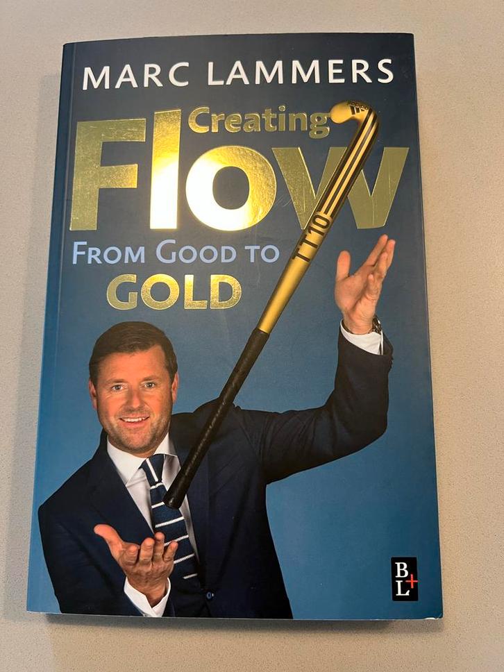 Gesigneerd Flow boek - Marc Lammers, Boeken, Sportboeken, Zo goed als nieuw, Balsport, Ophalen