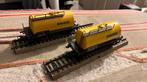 Te koop 2 x ketelwagon biodiesel van marklin, Wisselstroom, Rails, Ophalen of Verzenden, Zo goed als nieuw