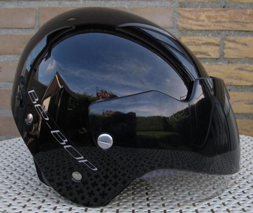 Helm - Lazer - Be-bop - Model Bali - maat M, Fietsen en Brommers, Brommerhelmen, Zo goed als nieuw, Medium, Ophalen of Verzenden