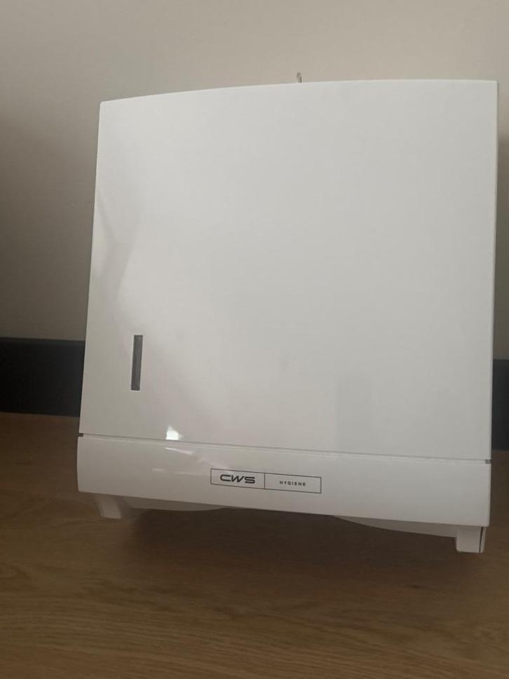 CWS paradiseline vouwen papieren handdoek dispenser papier s, Huis en Inrichting, Badkamer | Badtextiel en Accessoires, Zo goed als nieuw