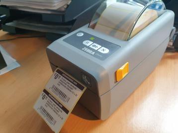 Prima werkende labelprinter inclusief doos labels beschikbaar voor biedingen