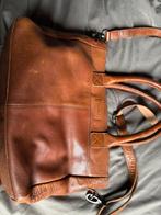Tas leer Jack Milles, Sieraden, Tassen en Uiterlijk, Ophalen of Verzenden, Zo goed als nieuw, Bruin, Handtas