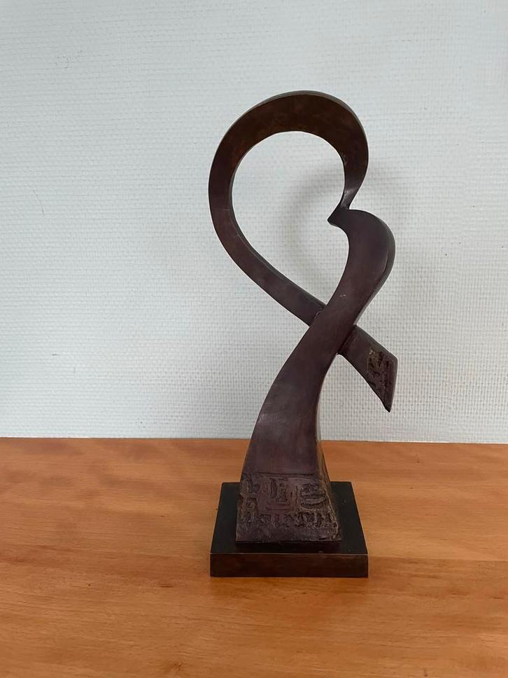 Bronzen Abstract Sculptuur, Antiek en Kunst, Kunst | Designobjecten, Ophalen