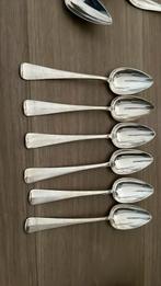 Verzilverde dinerlepels Gero Haags lofje, Antiek en Kunst, Antiek | Bestek, Ophalen of Verzenden