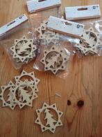 Houten kerst hangers 20 stuks, Ophalen, Nieuw