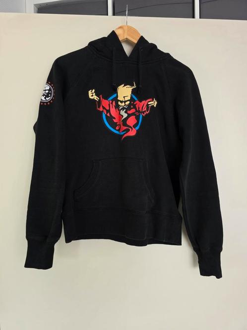 Thunderdome Hoodie (Die Hard) L, Kleding | Heren, Truien en Vesten, Zo goed als nieuw, Maat 52/54 (L), Zwart, Ophalen of Verzenden
