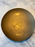 Indonesische Koperen schaal ., Ophalen of Verzenden