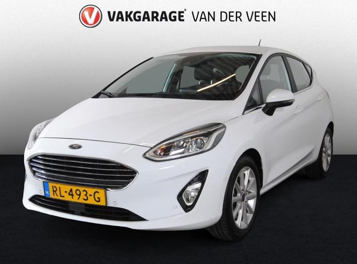 Ford Fiesta 1.0 EcoB. Titanium (bj 2018), Auto's, Ford, Te koop, Fiësta, ABS, Achteruitrijcamera, Airbags, Airconditioning, Alarm
