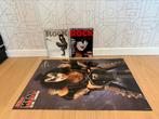 02. KISS band (Gene Simmons poster, Paul Stanley magazines), Verzenden, Zo goed als nieuw