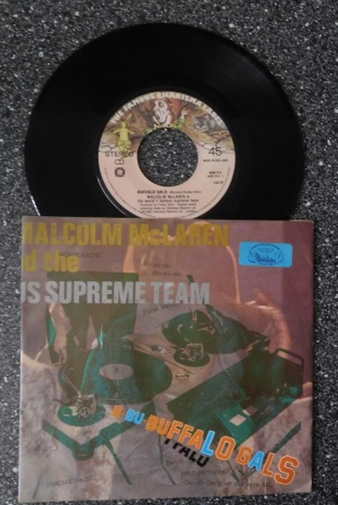 Malcolm McLaren - Buffalo gals (vanaf € 1,75), Cd's en Dvd's, Vinyl Singles, Zo goed als nieuw, Pop, Ophalen of Verzenden