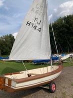 Flying Junior te koop, Watersport en Boten, Zeilen en Zeiltoebehoren, Ophalen, Gebruikt, Minder dan 15 m²