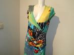 Joseph Ribkoff jurk eye catcher bonte print met zebra D40, Maat 38/40 (M), Overige kleuren, Verzenden, Joseph Ribkoff