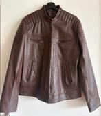 Leren jas, Kleding | Heren, Ophalen of Verzenden, Zo goed als nieuw, Maat 56/58 (XL), Bruin