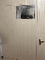 Houten garagedeuren, Doe-het-zelf en Verbouw, Gebruikt, Garagedeur, 200 tot 215 cm, Hout