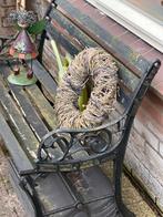 Gietijzeren Tuinbankje - Klassiek en Charmant, Ophalen, Gebruikt, Metaal