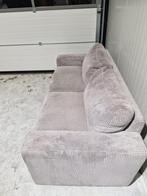 Mooie ribstof tweepersoonsbank - gereinigd, ., Minder dan 75 cm, Tweepersoons, Ophalen of Verzenden