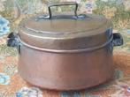 Mooie originele antieke Oosterse kookpot van koper 22 cm., Antiek en Kunst, Antiek | Koper en Brons, Ophalen of Verzenden, Koper