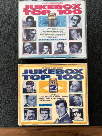 Jukebox Top 100 Radio Rijnmond - 2 x 2 cd's beschikbaar voor biedingen
