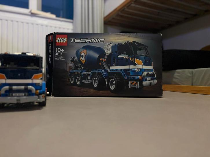 Lego Technic Betonmixer 42112, Kinderen en Baby's, Speelgoed | Duplo en Lego, Zo goed als nieuw, Lego, Complete set, Ophalen of Verzenden