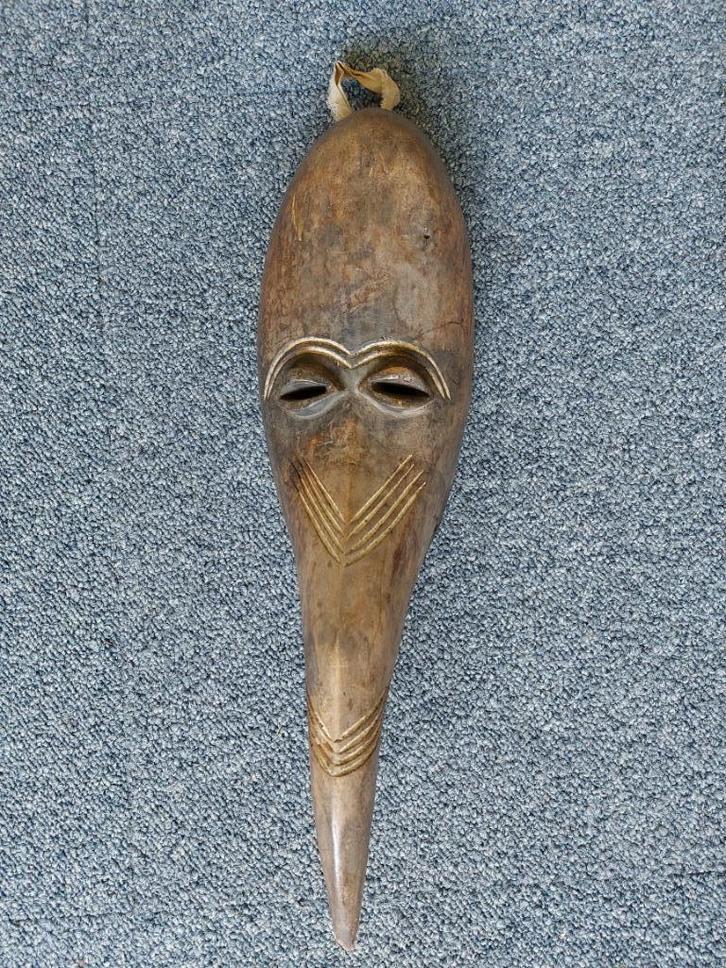 Baga bird masker Guinee Afrika, Antiek en Kunst, Kunst | Niet-Westerse kunst, Ophalen of Verzenden