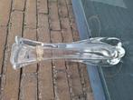 2 mooie kristallen vaasjes uit Noorwegen, Overige kleuren, Ophalen of Verzenden, Minder dan 50 cm, Glas