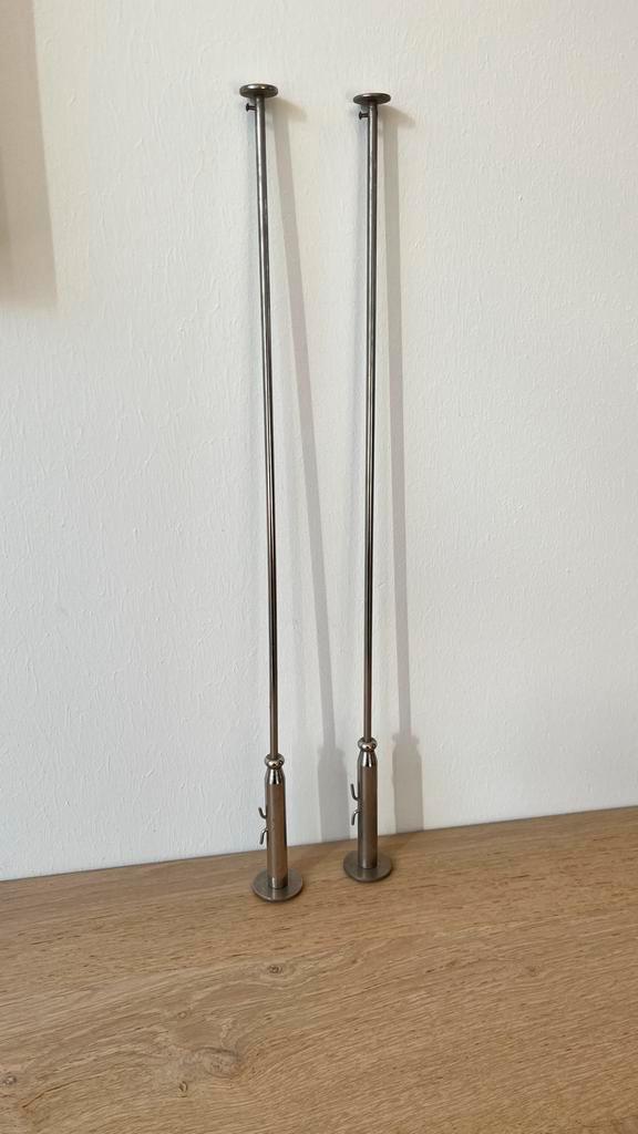 Miniatuur vlaggenstok 45cm voor op bureau of boot ?, Antiek en Kunst, Antiek | Kantoor en Zakelijk, Ophalen of Verzenden