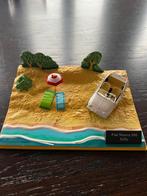 Fiat Nuova 500 Jolly – Miniatuur in stranddiorama, Ophalen of Verzenden, Zo goed als nieuw