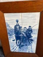 Tegeltableau Delfs blauw, Ophalen