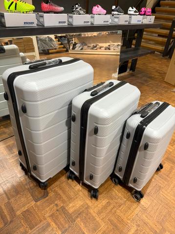 3 in 1 kofferset - Silver White - NIEUW beschikbaar voor biedingen