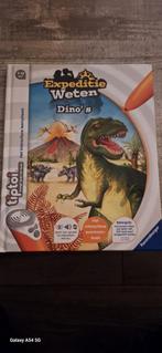 Tiptoi Expeditie Weten Dino's, Ophalen of Verzenden, Zo goed als nieuw, Taal en Lezen, Met geluid