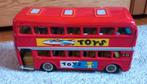 Engelse blikken bus - vintage speelgoed, Ophalen of Verzenden, Zo goed als nieuw